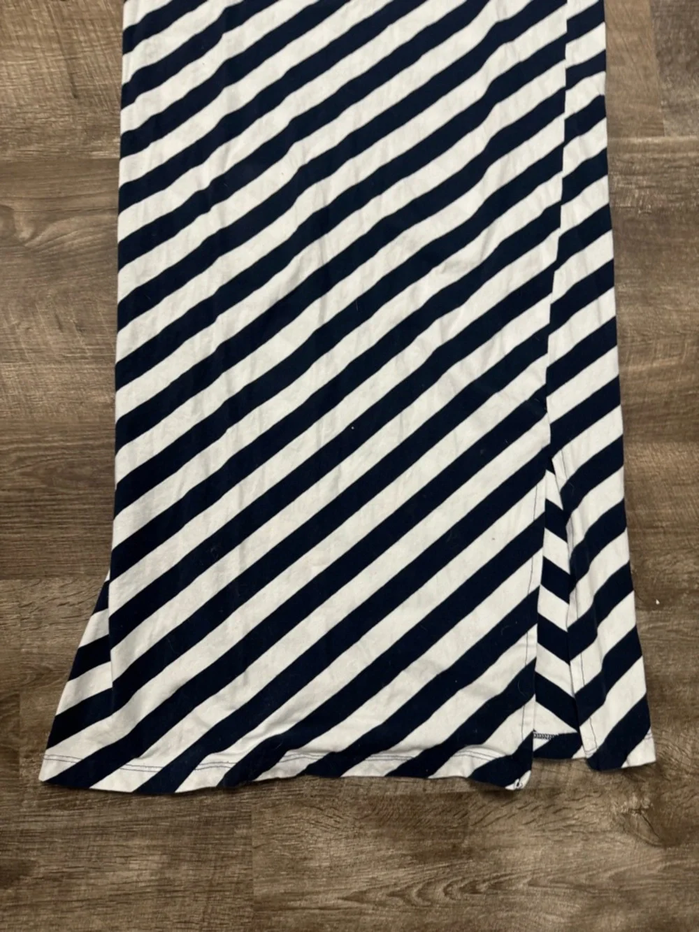 Oh! Mama Maternity Striped Maxi Dress Size XL